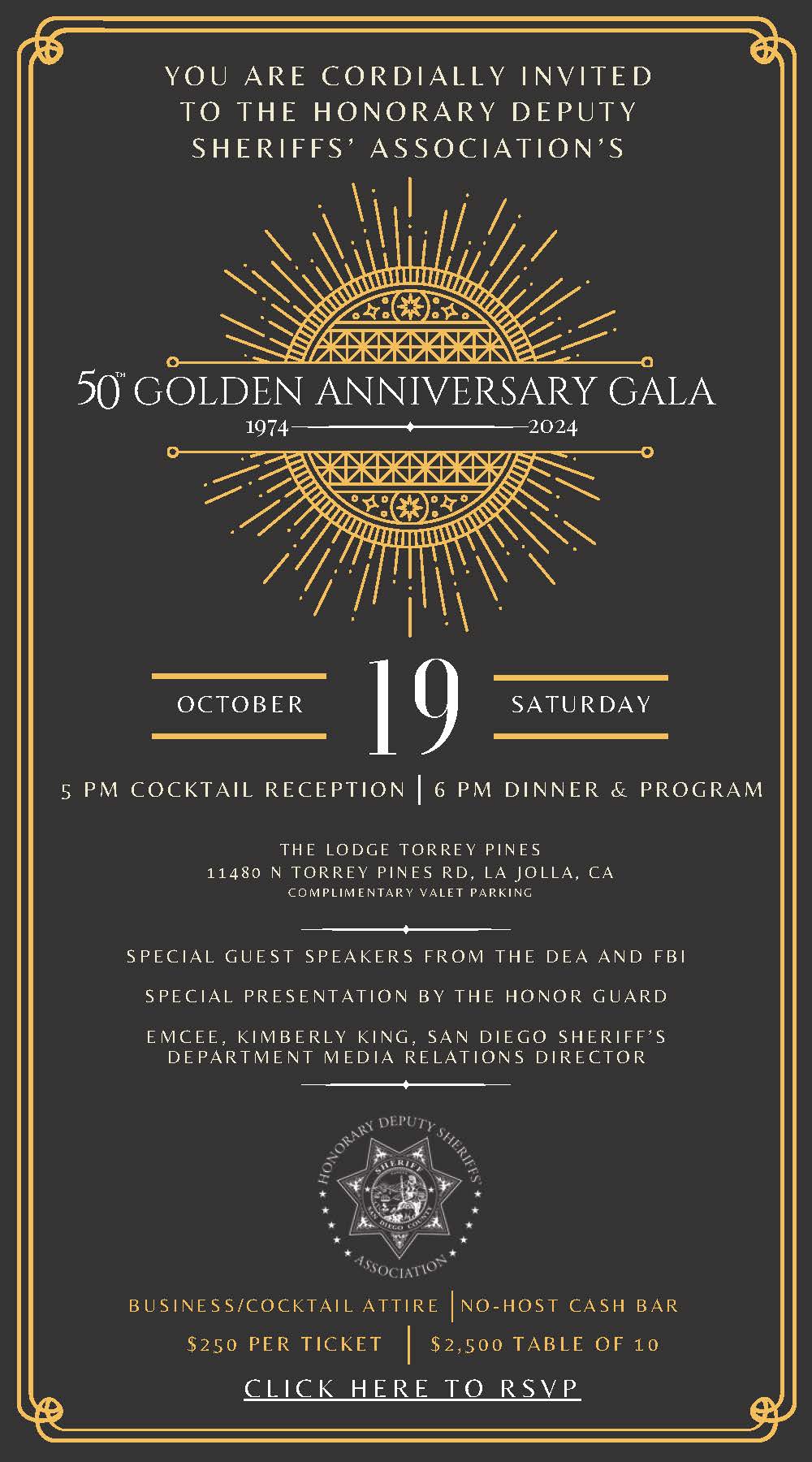 50th Anniversary Invitation