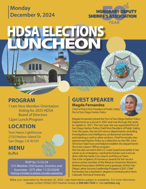 HDSA December Luncheon Flier