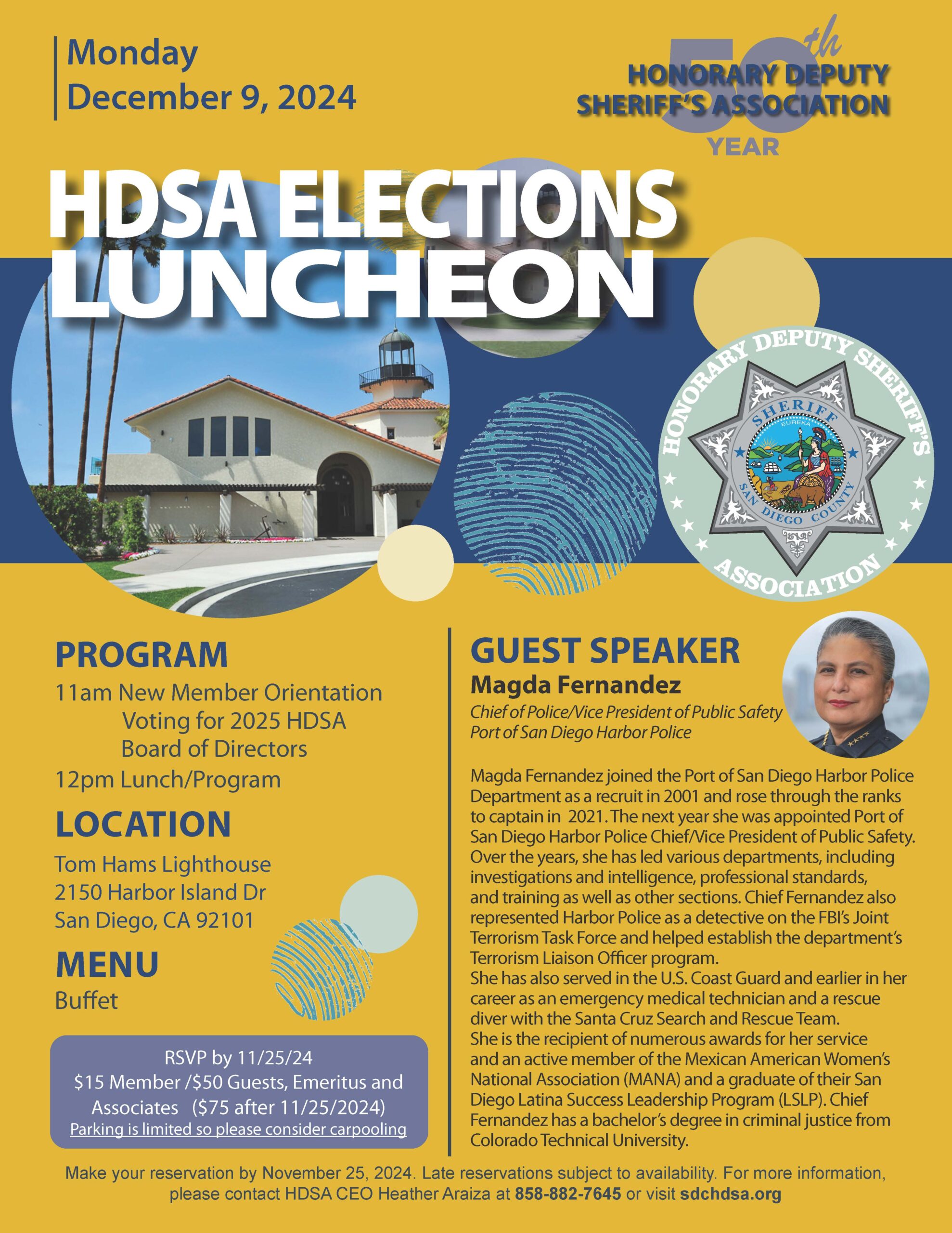 HDSA December Luncheon Flier