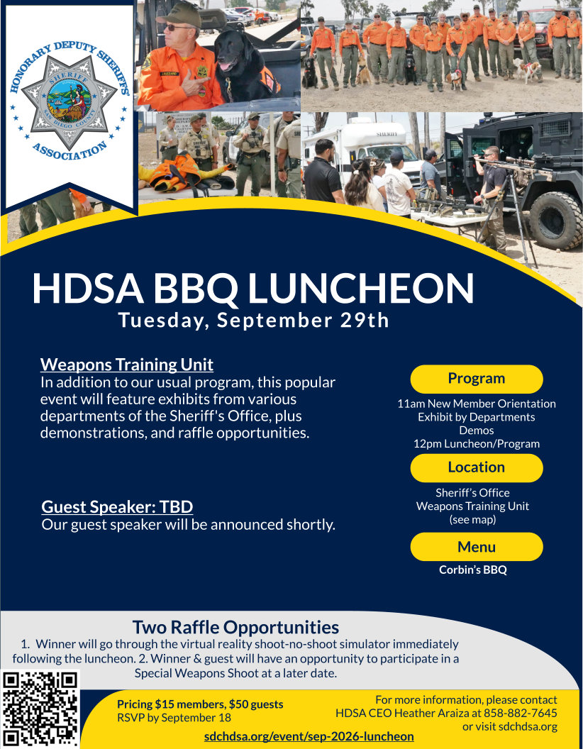 2026 September Luncheon Flyer