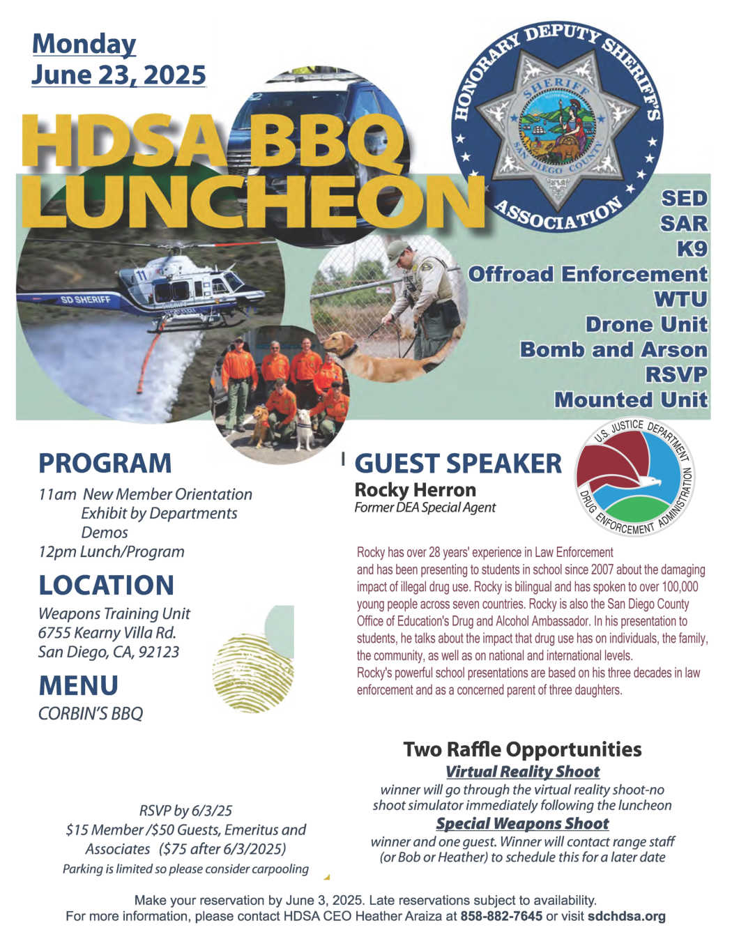 June Luncheon flier