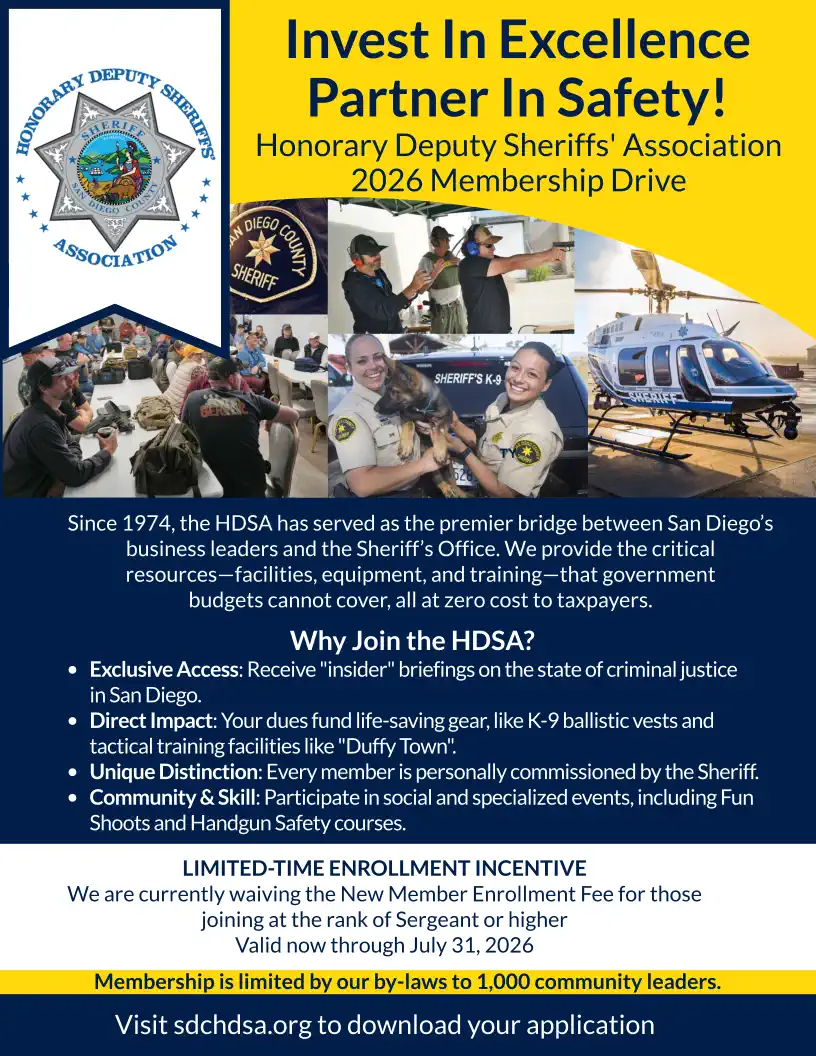 2026 Membership Drive Flyer